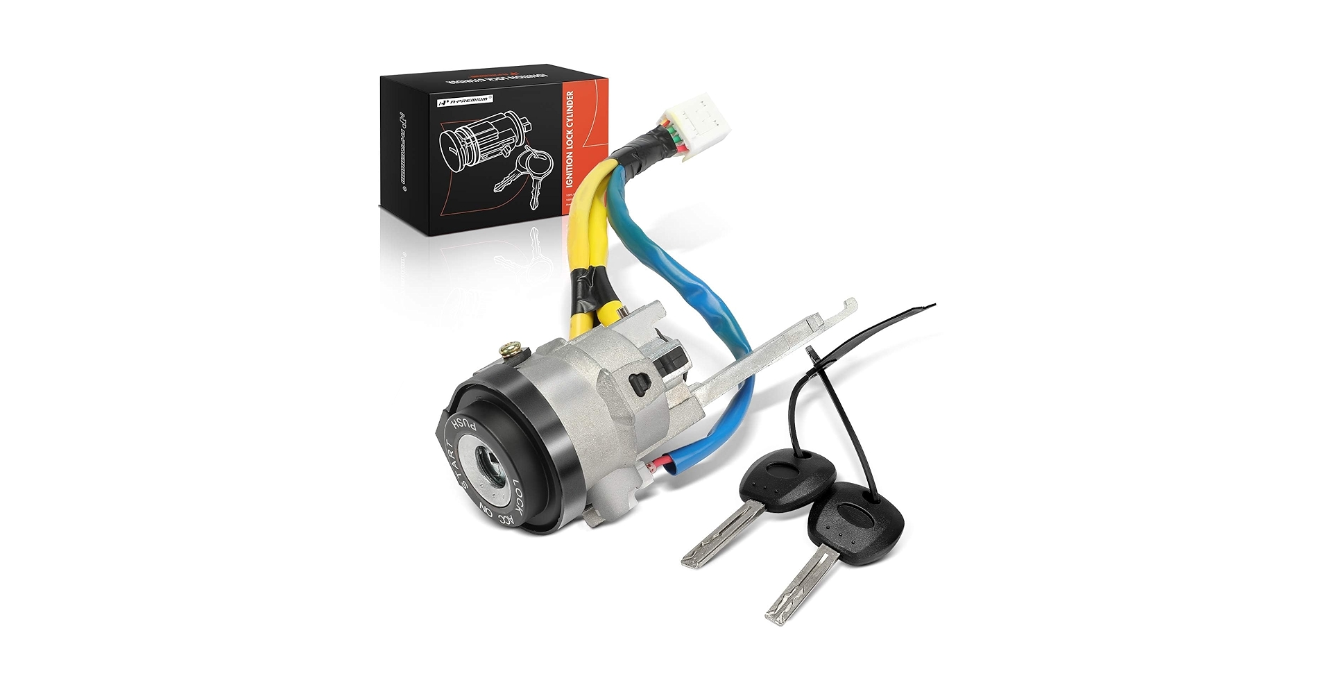 KI　2口 Amazon.com: A-Premium Ignition Lock Cylinder with 2 keys