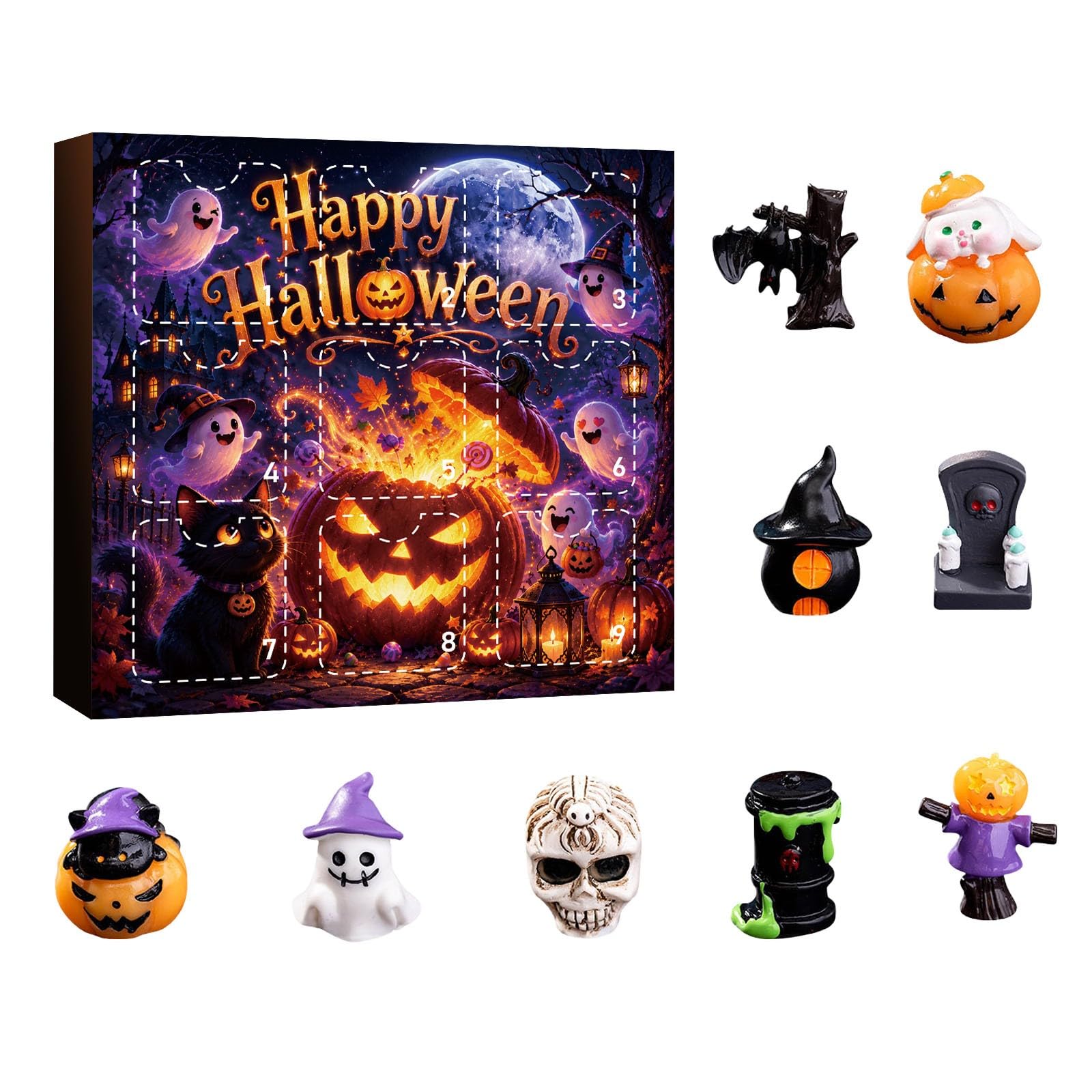 Advent Calendars for Kids Halloween Countdown Blind Surprise For Kids Holiday Countdown Calendar With Daily 1643