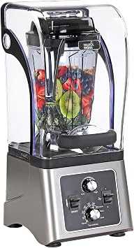 Taylor & Brown 2.5L Commercial Blender Powerful Professional Bar Blender with Sound Enclosure Heavy Duty for Smoothies, Milkshakes and Cocktails 2200W