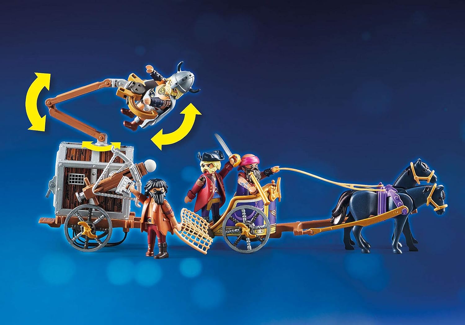 Playmobil The Movie Charlie with Prison Wagon, Multicolor, Model:70073