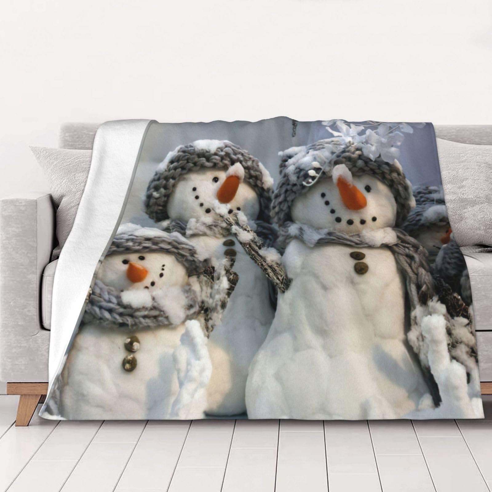 Couverture en flanelle de Noël supérieure au toucher velours pour lit