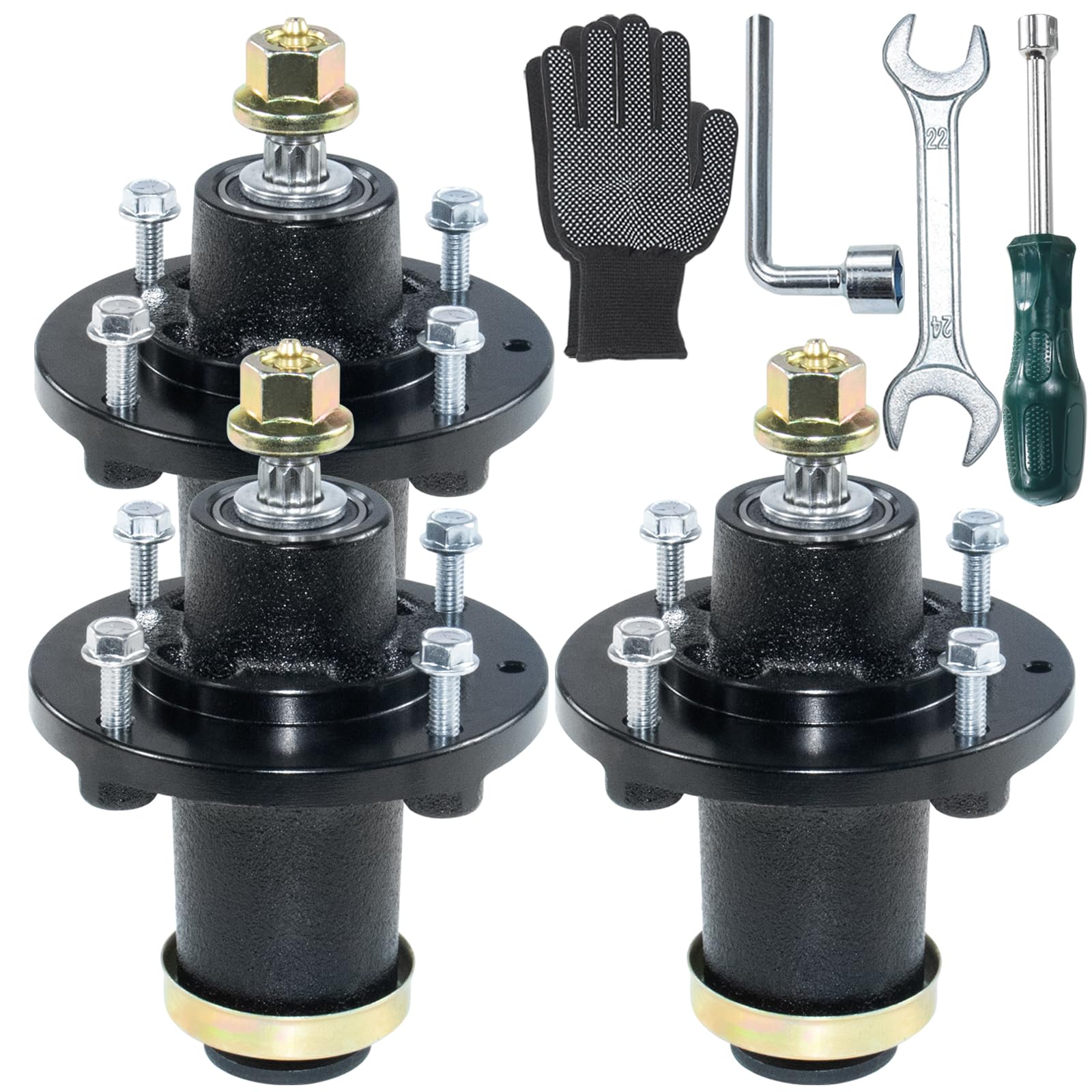 Amazon.com : POSFLAG 3 Pack 539131898 Greased Spindle