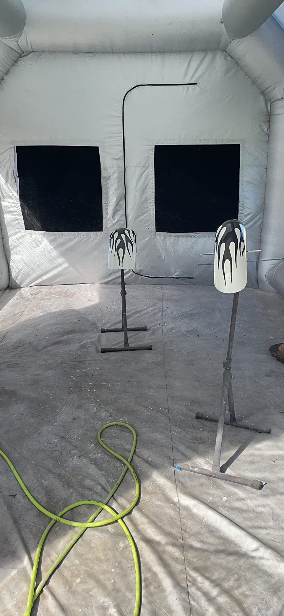 53/mo Finance 13X10X8FT Portable Paint Booth Tent with Two 450W