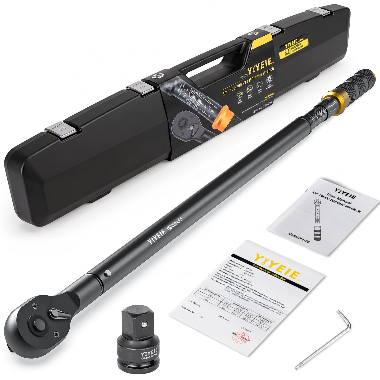 Click Torque Wrenches Set - 8 Pcs for Car, Bike & Moto -9