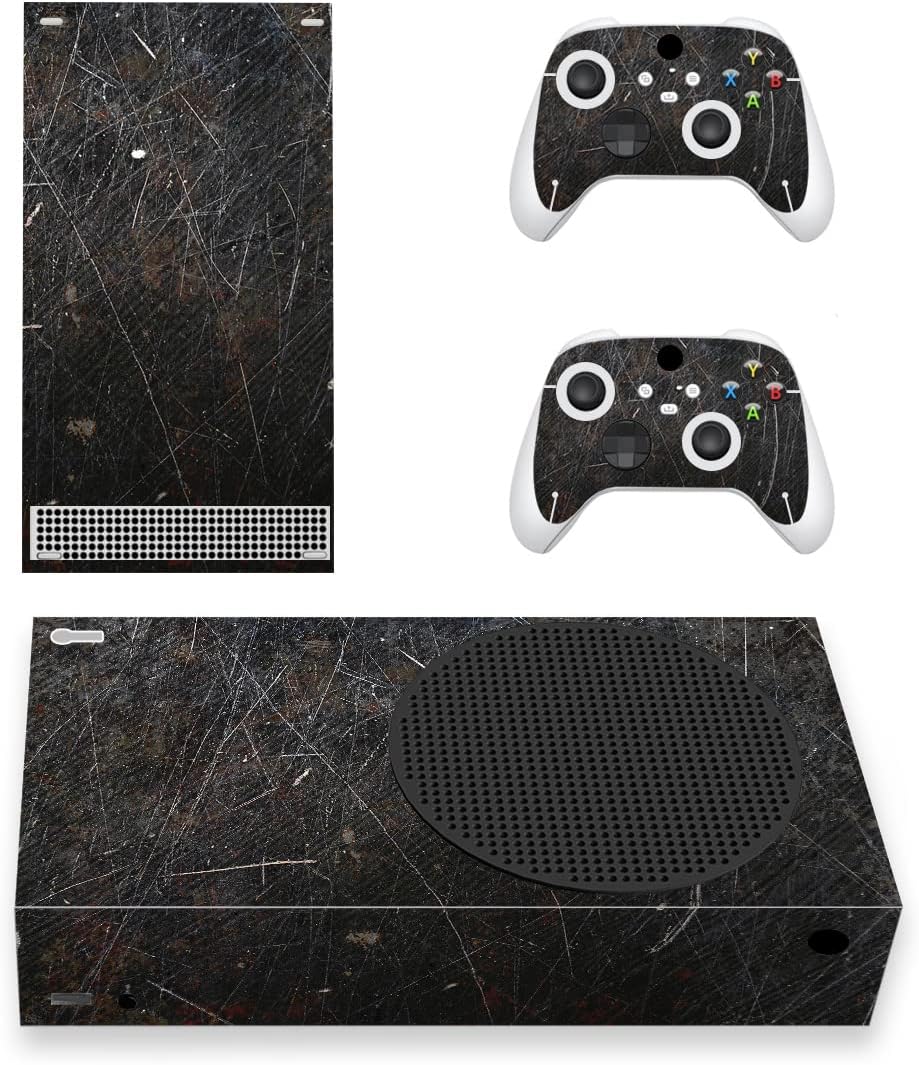 PlayVital Scratches Custom Vinyl Skins for Xbox Core Wireless Controller, Wrap Decal Cover Stickers for Xbox Series S Console Controller
