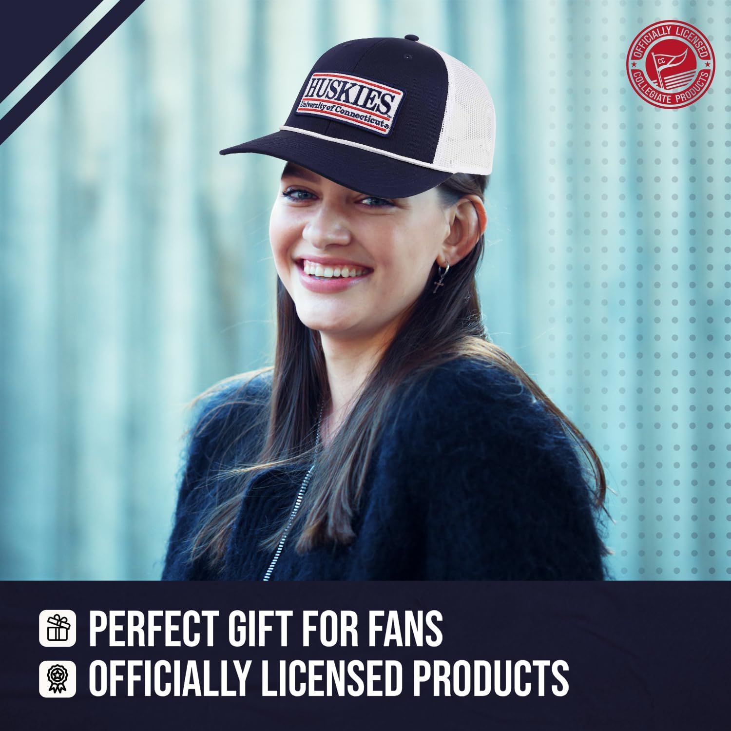 The Game NCAA Adult Elite Everyday Adjustable Mesh Trucker Hat, Mesh Snapback Performance Sweatband & Unisex Fit - Image 4