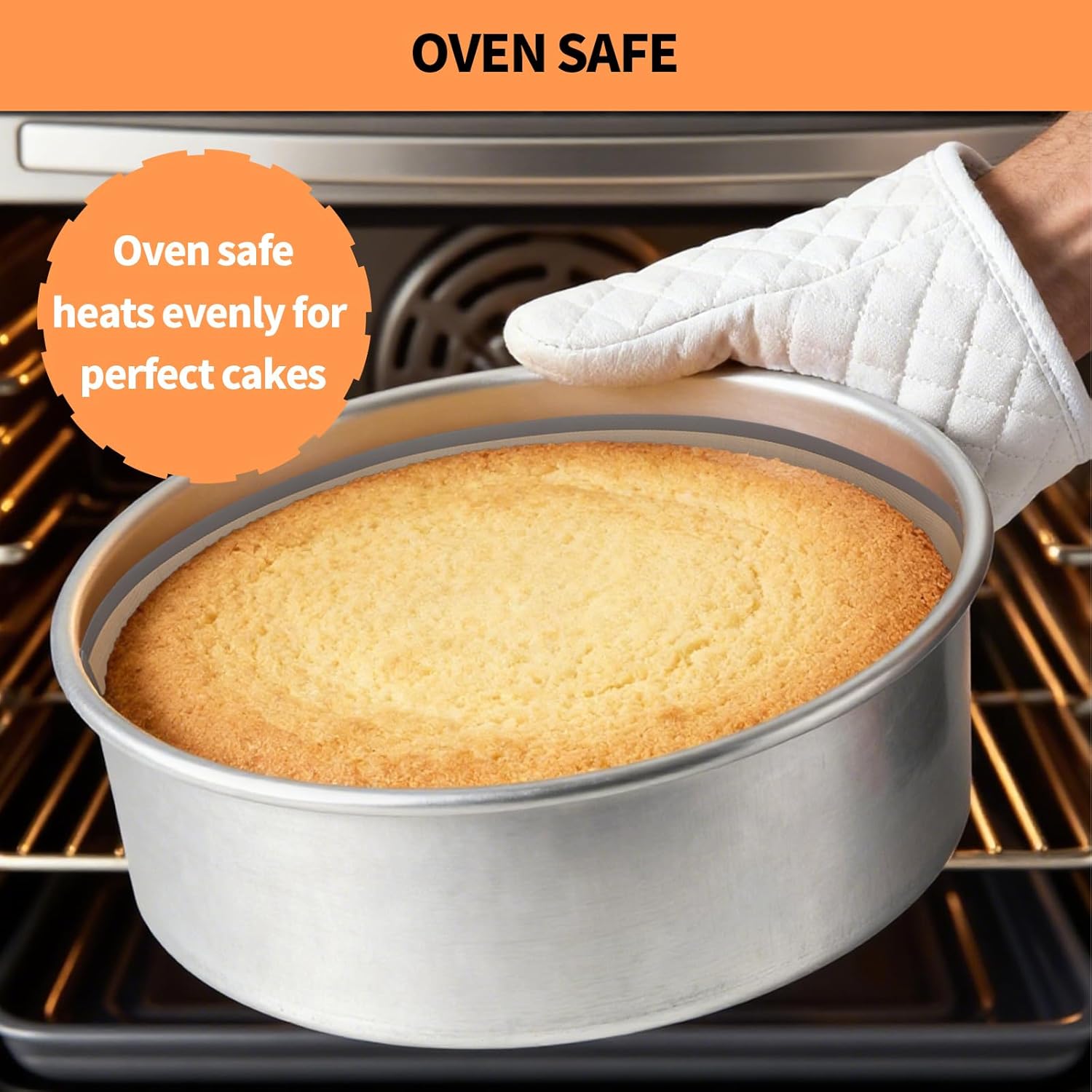 Non Sick Round Silicone Mat, Silicone Baking Mat for Springform Pan