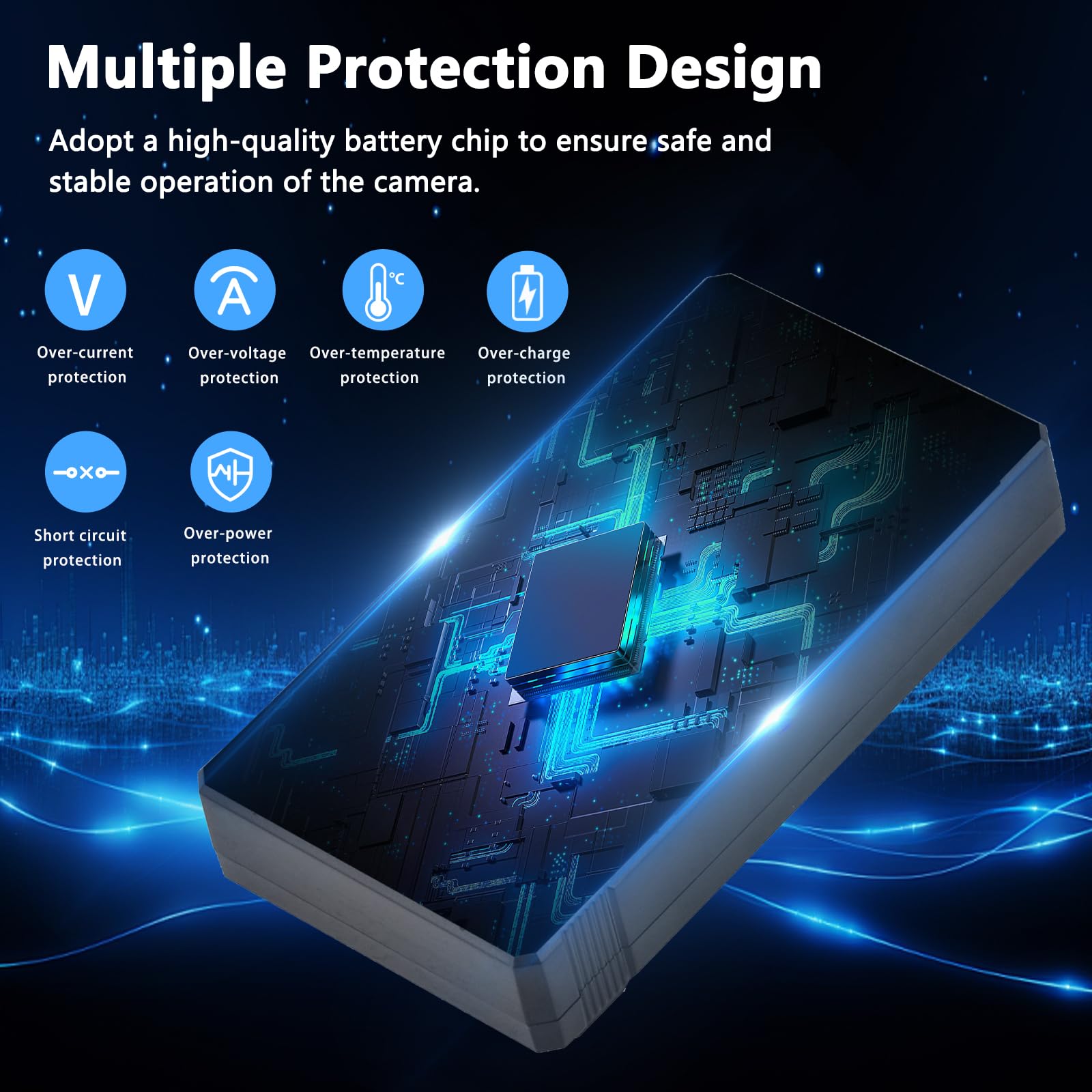 Batterie LIT-22 LIT-22Pro 7000 mAh compatible avec caméra Spypoint Cellular Trail Flex-M/G-36/Plus/S