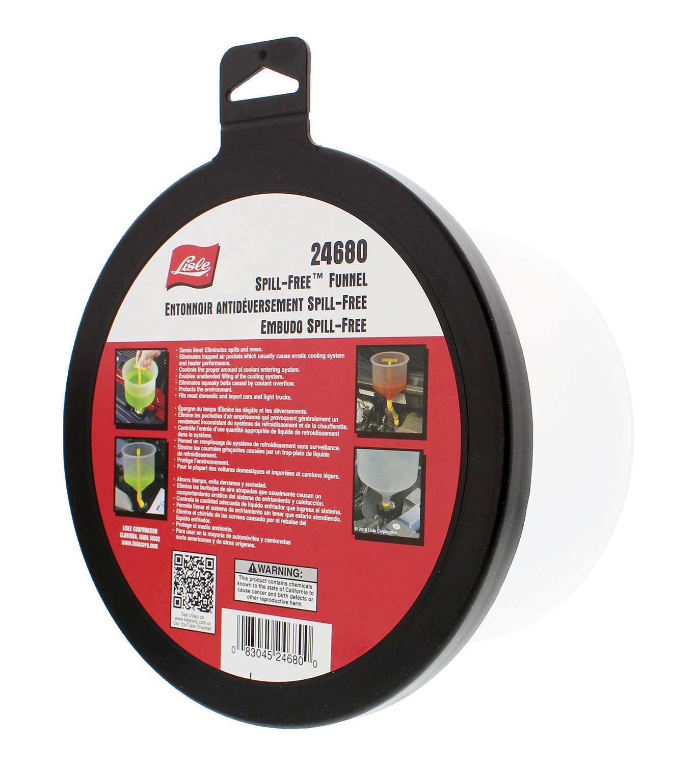 Lisle 24680 Entonnoir sans déversement