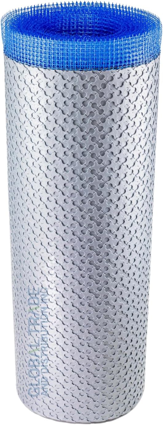 ARDEX FLEXBONE UI 720 Floating Uncoupling Anti-Fracture Crack Isolating Membrane 215 Sq Ft Roll 1/8" Thick Flooring Underlayment for Bathroom Floor Tiles with Self-Adhering Mesh