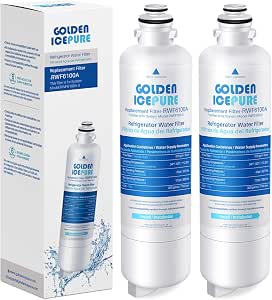 ICEPURE Lot 3 Filtres à Eau Réfrigérateur Compatible Bosch Ultra Clarity 644845 & Siemens