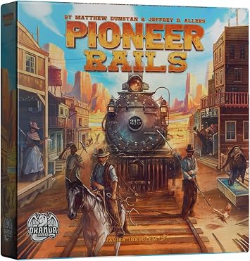 Pioneer Rails Base Game, Strategy Board Game