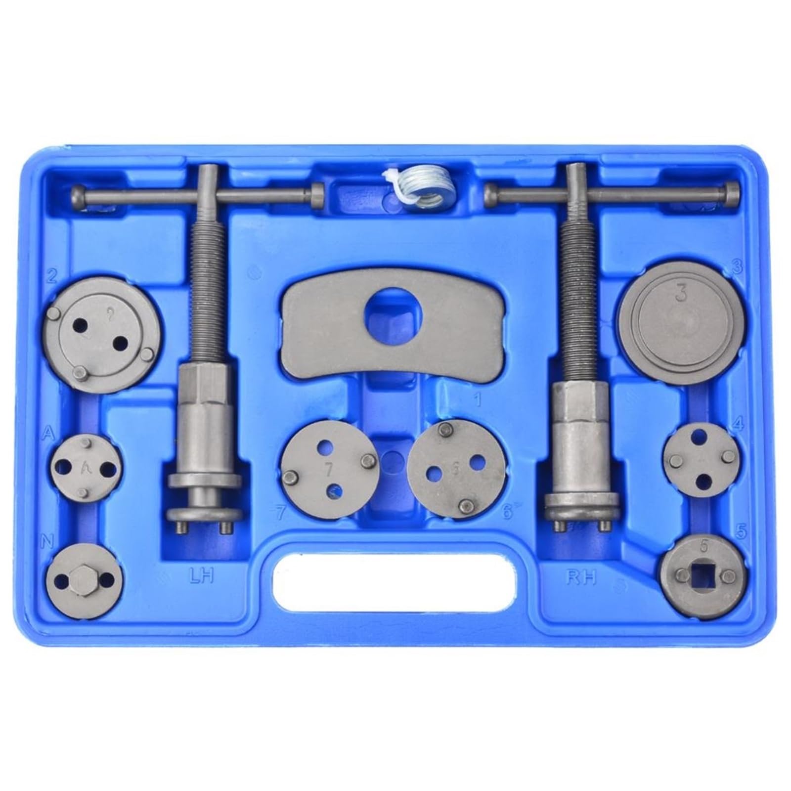 alicates de resorte de freno Kit De 24 Herramientas Universales Para Pinzas De Freno De Disco De Coche, Compresor De Pistón De Freno De Viento, Para La Mayoría De Las Herramientas piston calibre freno