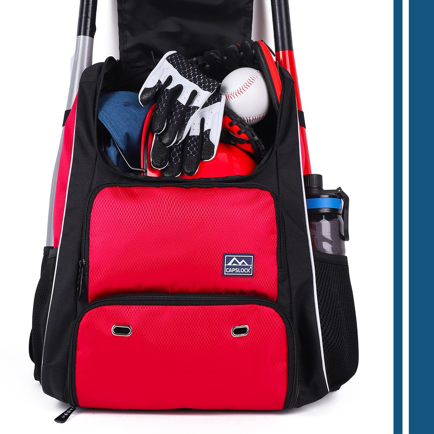 Baseball Bat Bag Backpack,TBall & Softball Bat Bag with Shoes