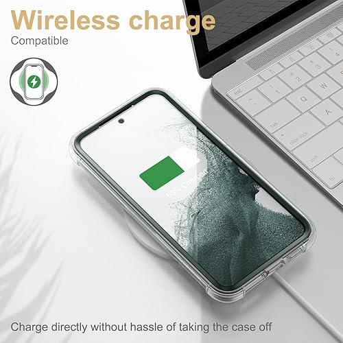 Miniatura 6 de SURITCH Funda transparente para Samsung Galaxy S23+ Plus de 6.6 pulgadas (solo protector de pantalla), protector de pantalla integrado carcasa