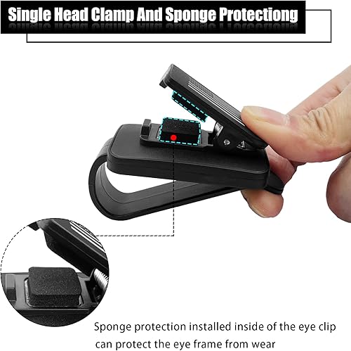 Miniatura 9 de Soporte para lentes de sol para visera de automóvil, clip multifunción para tarjeta de boleto, bandera de metal, modelado de personalidad para