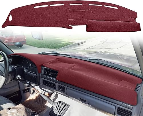 Miniatura 23 de Yiz Dash Cover Mat Custom Fit for Ford F100 F150 F250 F350 Bronco 1980 1981 1982 1983 1984 1985 1986 Dashboard Cover Pad Carpet Protector