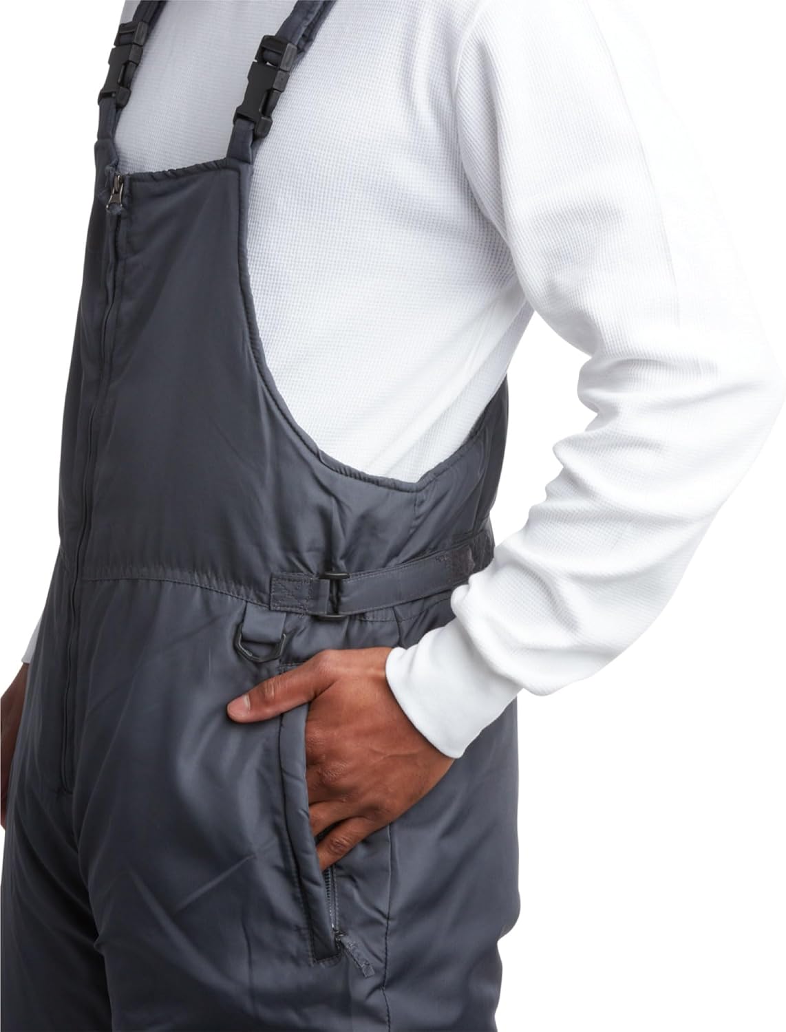 Cherokee Mens Snow Bibs - Durable Insulated Waterproof Snow Bibs Overalls for Men - Work Coveralls for Men (Size: S-3XL) - Image 4