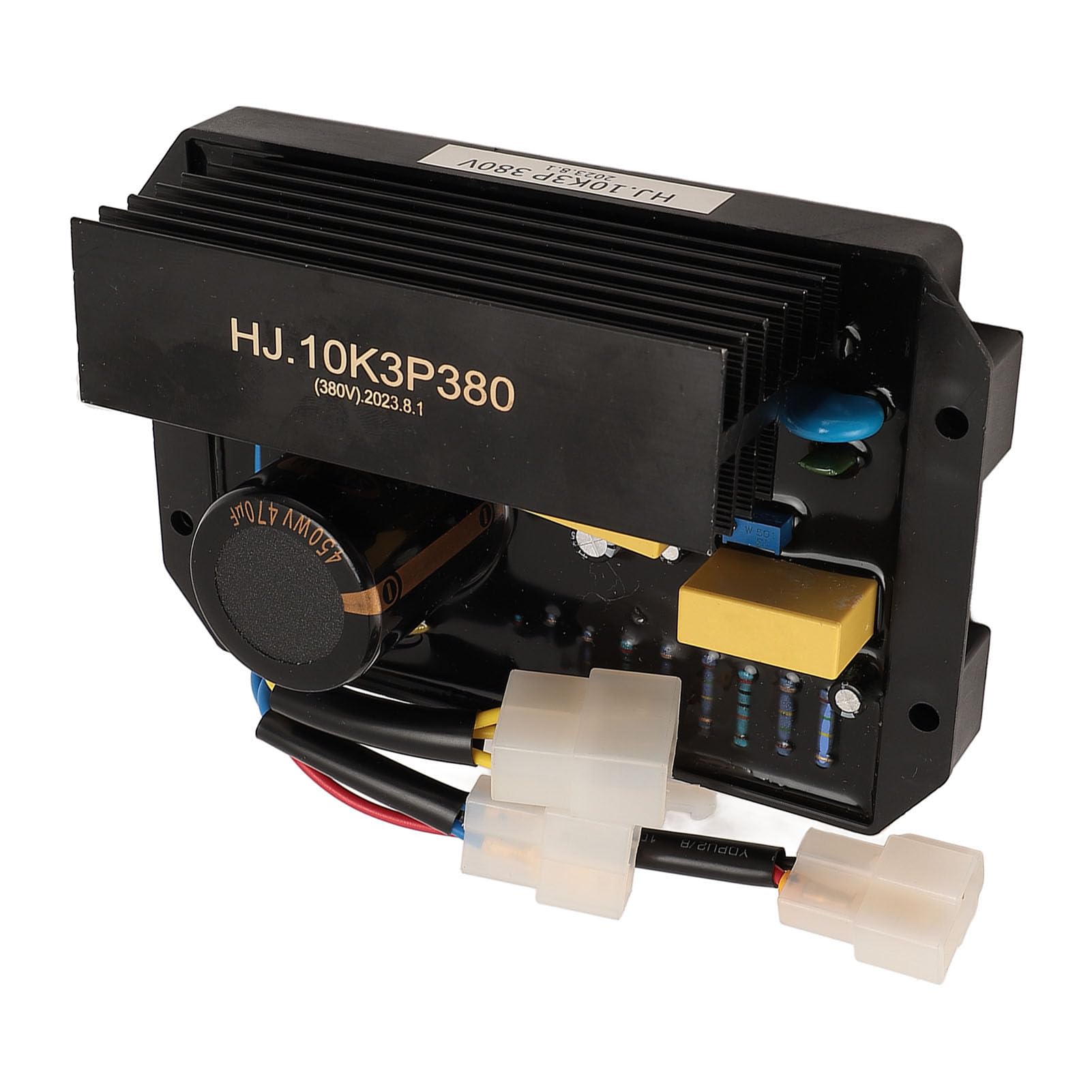 Generic HJ.10K3P.380V Generator Benzynowy AVR Automatyczny Stabilizator Regulatora Napięcia Zapewniający Niezawodne Zasilanie o Kompaktowej Konstrukcji 1 Jednostka