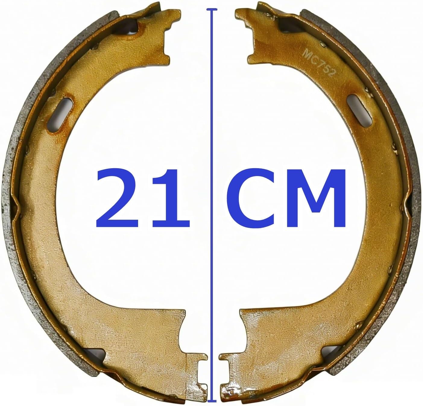 Rear Drum Brake Shoes for Ford Expedition 97-02 F-150 1997-2008 Brakes 752 | F-250 1997-1999 - Lincoln Blackwood 2002-2003 Mark LT 2006-2008 Navigator 1998-2002 Town Car 2003-2011 752 Parking Brakes