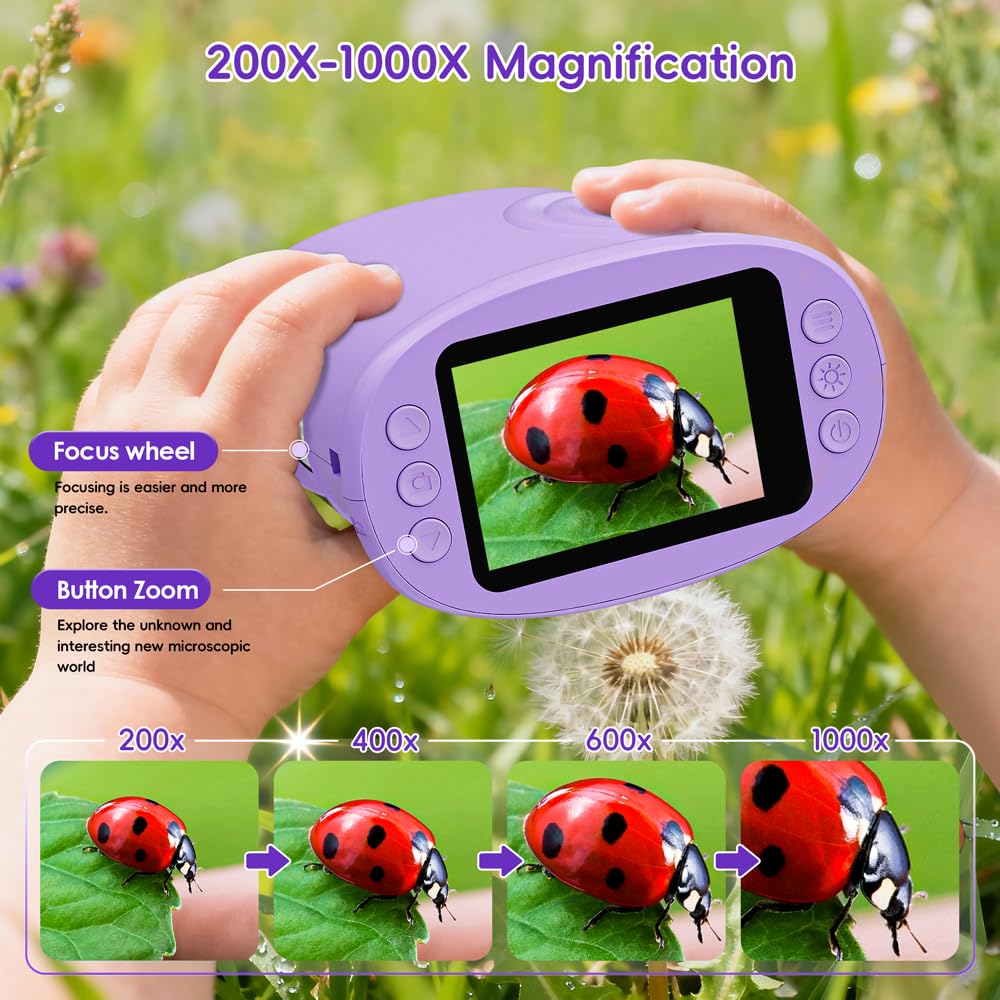 Amazon.com: Temodu Kids Microscope 2.0