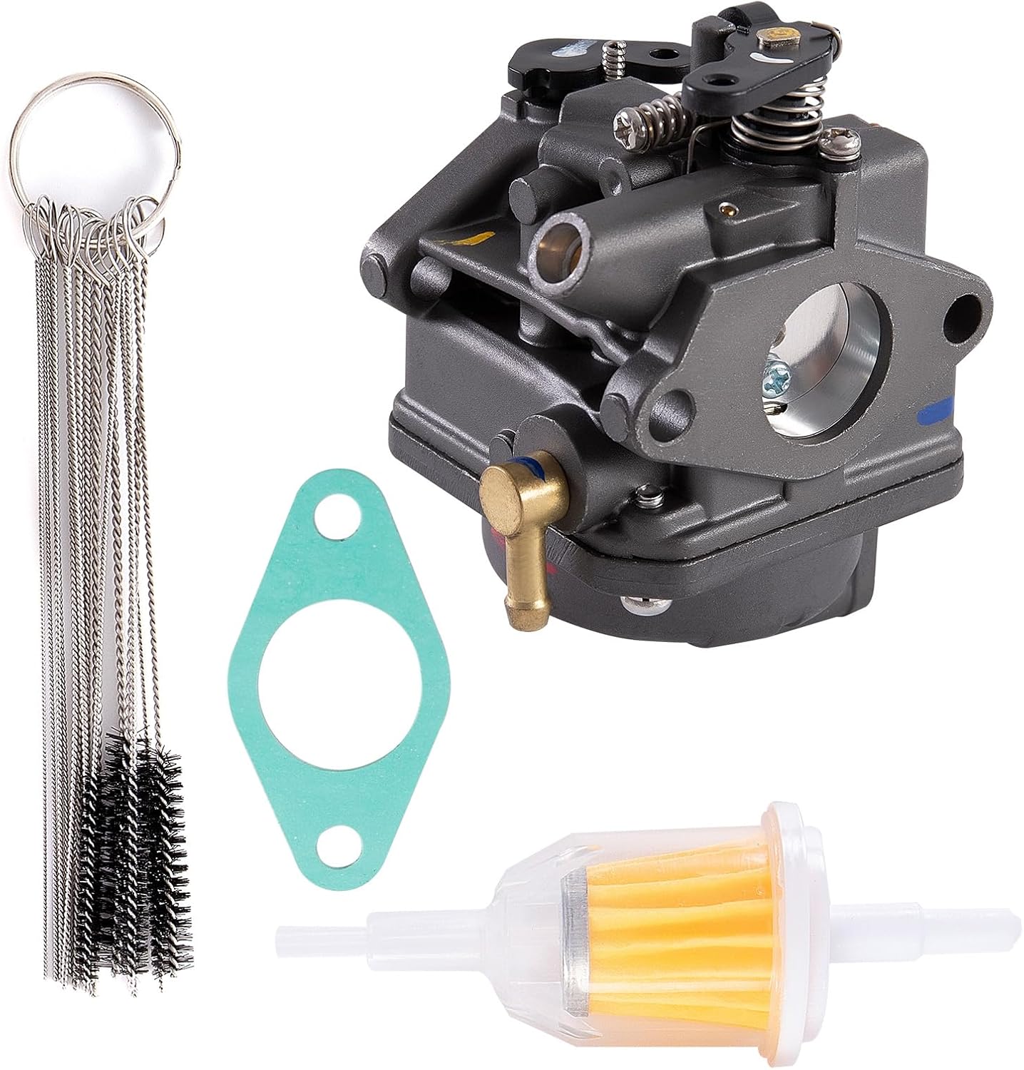 16100-881-A01 Carburetor Assy For Honda 6 7.5 8 10 HP Outboard 4-Stroke BF6 BF75 BF8 BF100 16100-ZV8-G01 16100-881-C43 16100-881-C42 16100-881-741 16100-881-033 16100-881-023 6hp 7.5hp 8hp 10hp