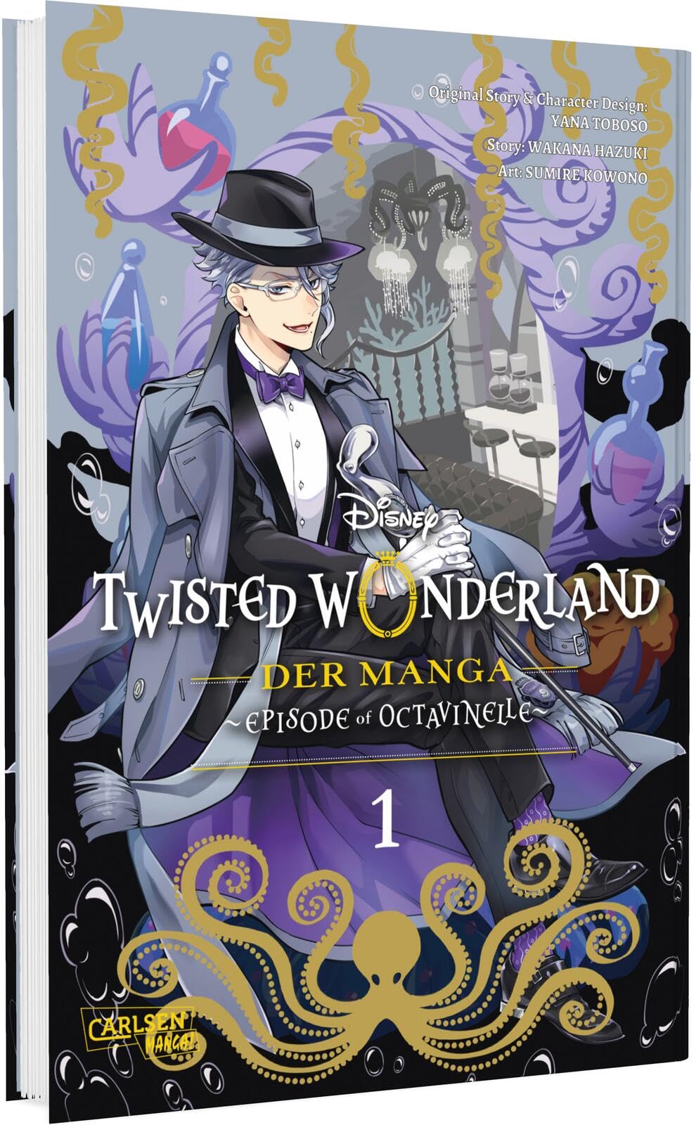 Twisted Wonderland: Der Manga - Episode of Octavinelle 1: Neue Fantasy-Serie aus dem Disney-Universum: Twisted Wonderland mit magischen Abenteuern und mysteriösen Geheimnissen