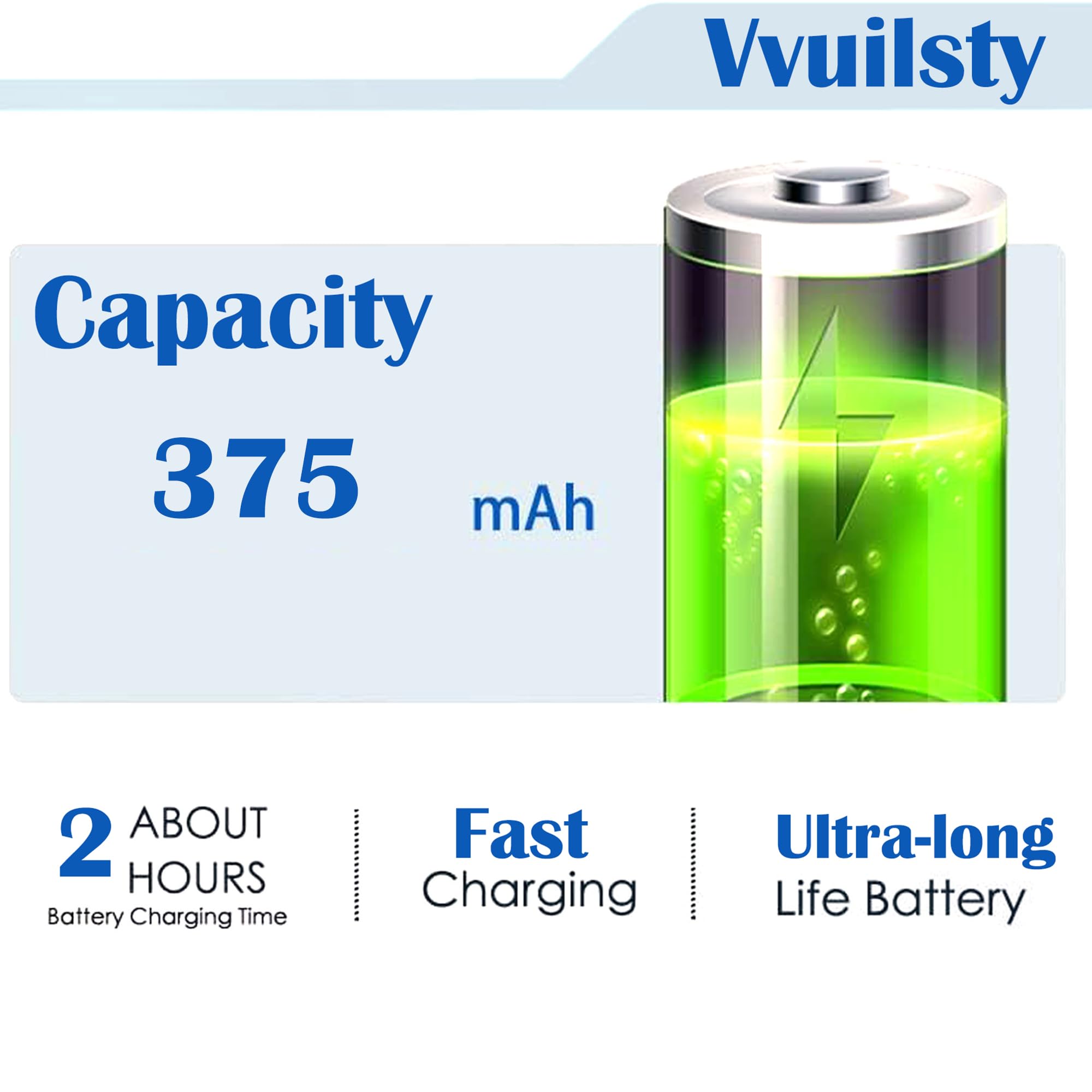Amazon.com: Vvuilsty A2897 A2566 Charging Case Battery Replacement