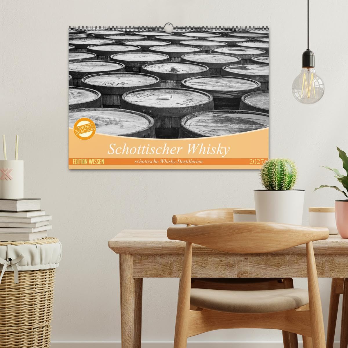 CALVENDO - Schottischer Whisky (Wandkalender 2027 DIN A3 quer), Monatskalender: Ein Streifzug durch schottische Whisky-Destillerien