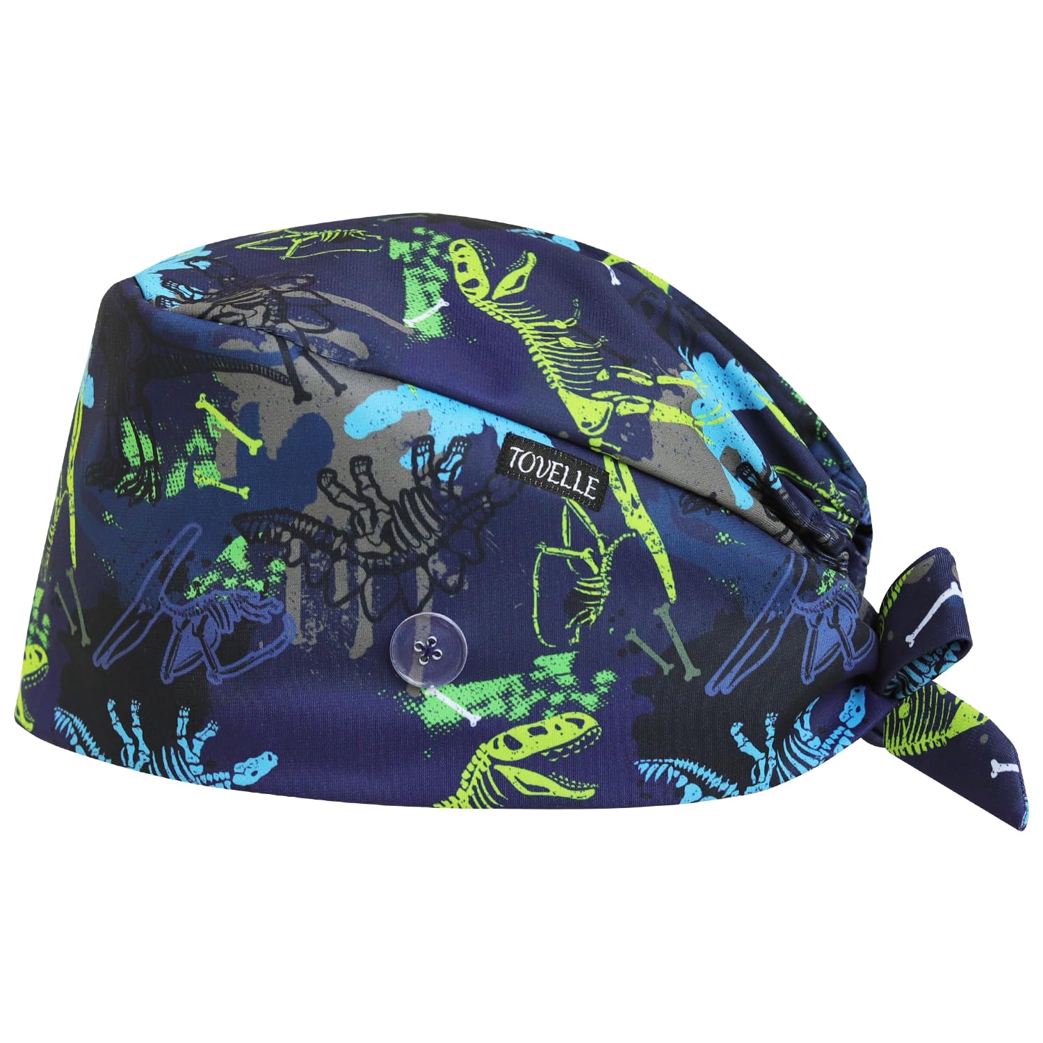 Scrub Caps for Men with Buttons,Classic Surgical Caps