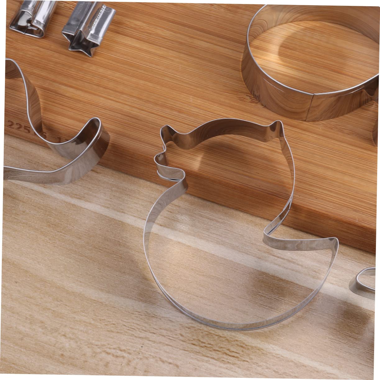 COLLBATH 30 Stk Ausstechformen Kuchen Sternkeks tierische Kekse Ausstecher für Kinder Tierschablonen keksform ostern easter cookie cutters keksbackformen Keksausstecher aus Edelstahl Silver