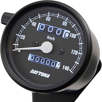 Amazon.co.jp: デイトナ(Daytona) バイク用 機械式 スピードメーター