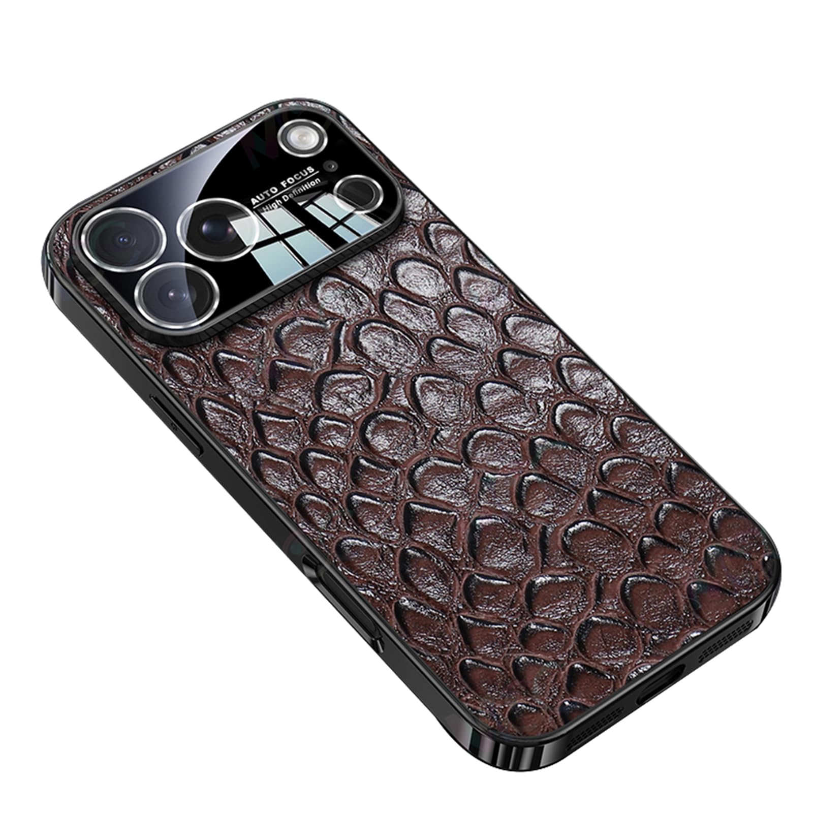Housse protection caméra iPhone 17 coque cuir mince et léger
