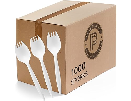 Top 10 Best Plastic Sporks (1000 Count) Reviews in 2023