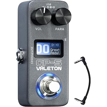 VALETON Multi-Effect Processor &amp; NAM/IR Loader Pedal Super Compact GP-5
