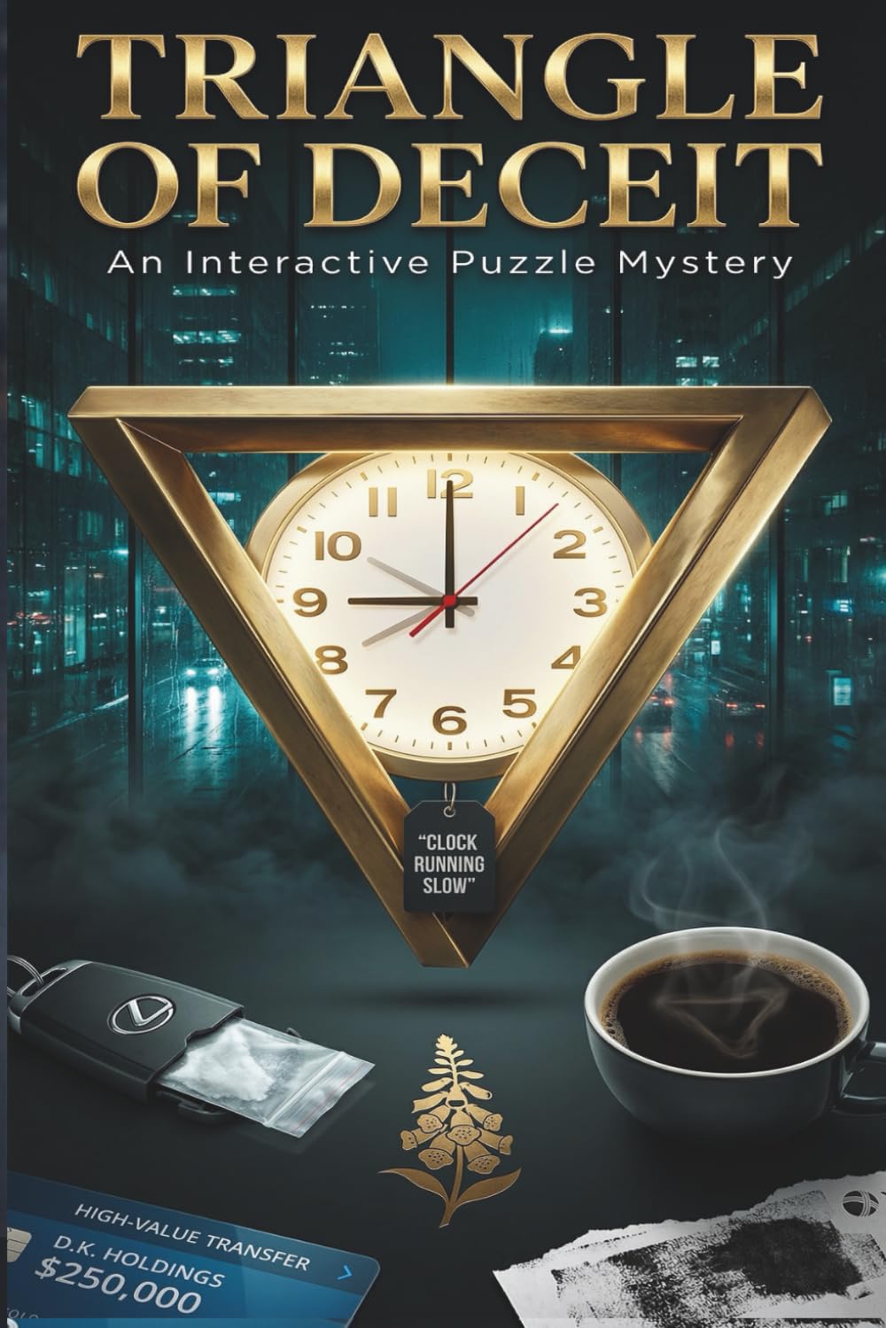 Triangle of Deceit: An Interactive Murder Mystery Puzzle: Solve The Logic of Time And Betrayal You Are The Jury, A Courtroom-Style Mystery Where Time Is the Weapon