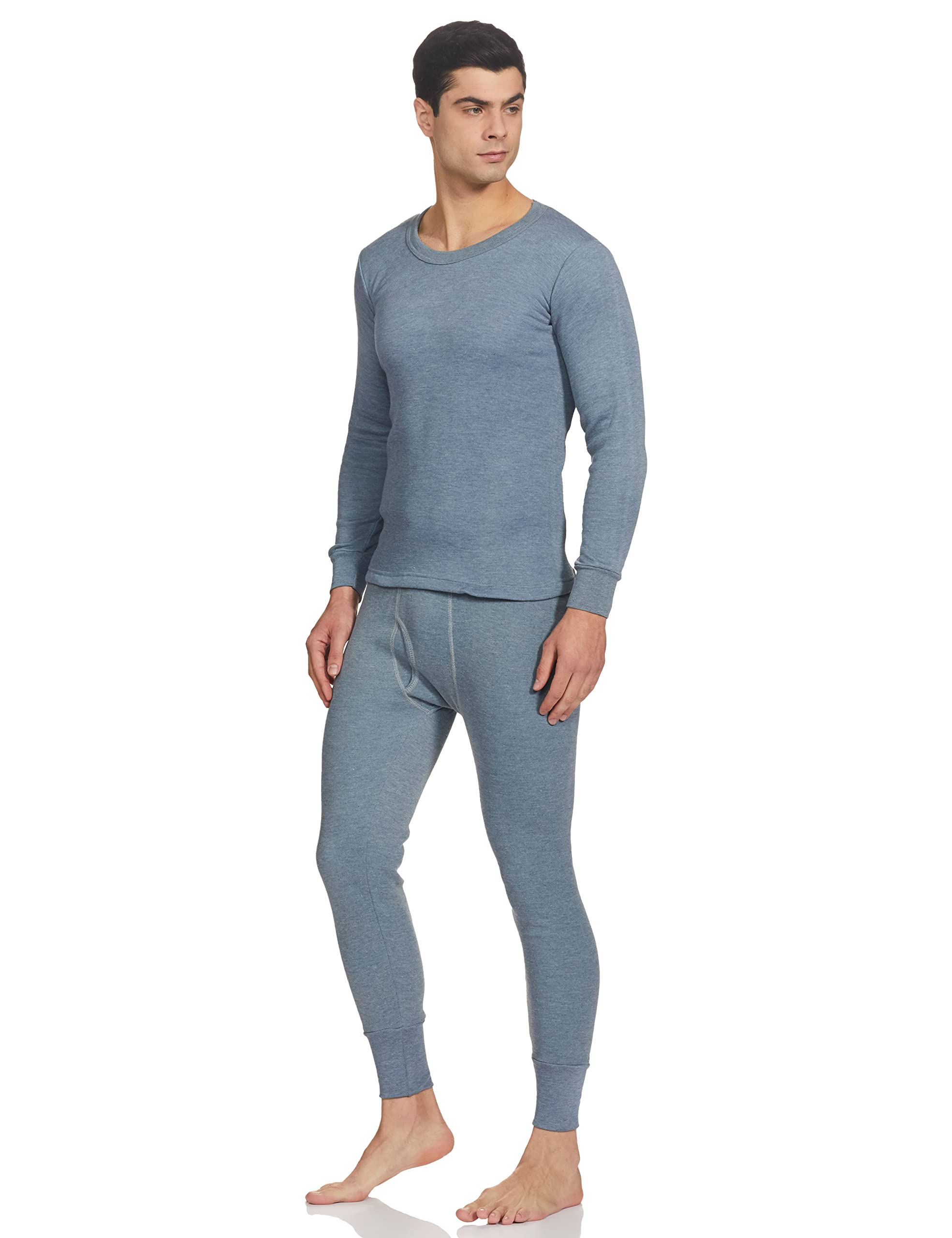 Rupa Thermocot męski bawełniany zestaw termiczny, NIEBIESKI, 95 CM