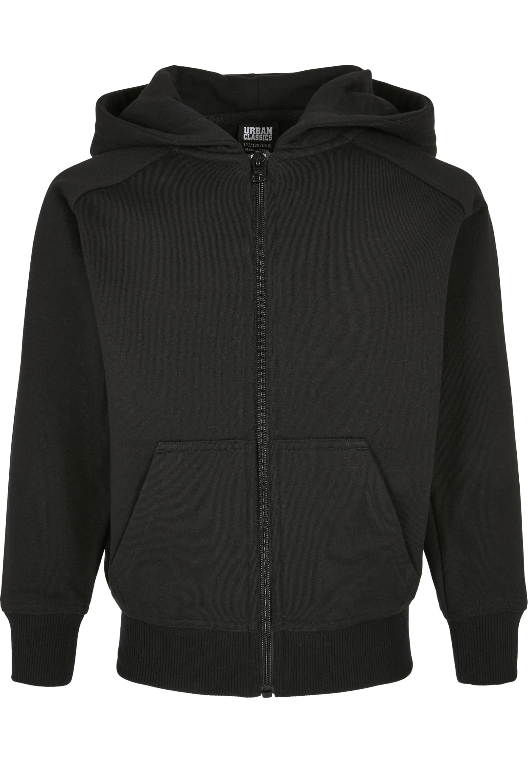 URBAN CLASSICS Sweatjacke Herren Boys Zip Hoody (1-tlg):Lässiger Jungen Basic Zip-Hoody