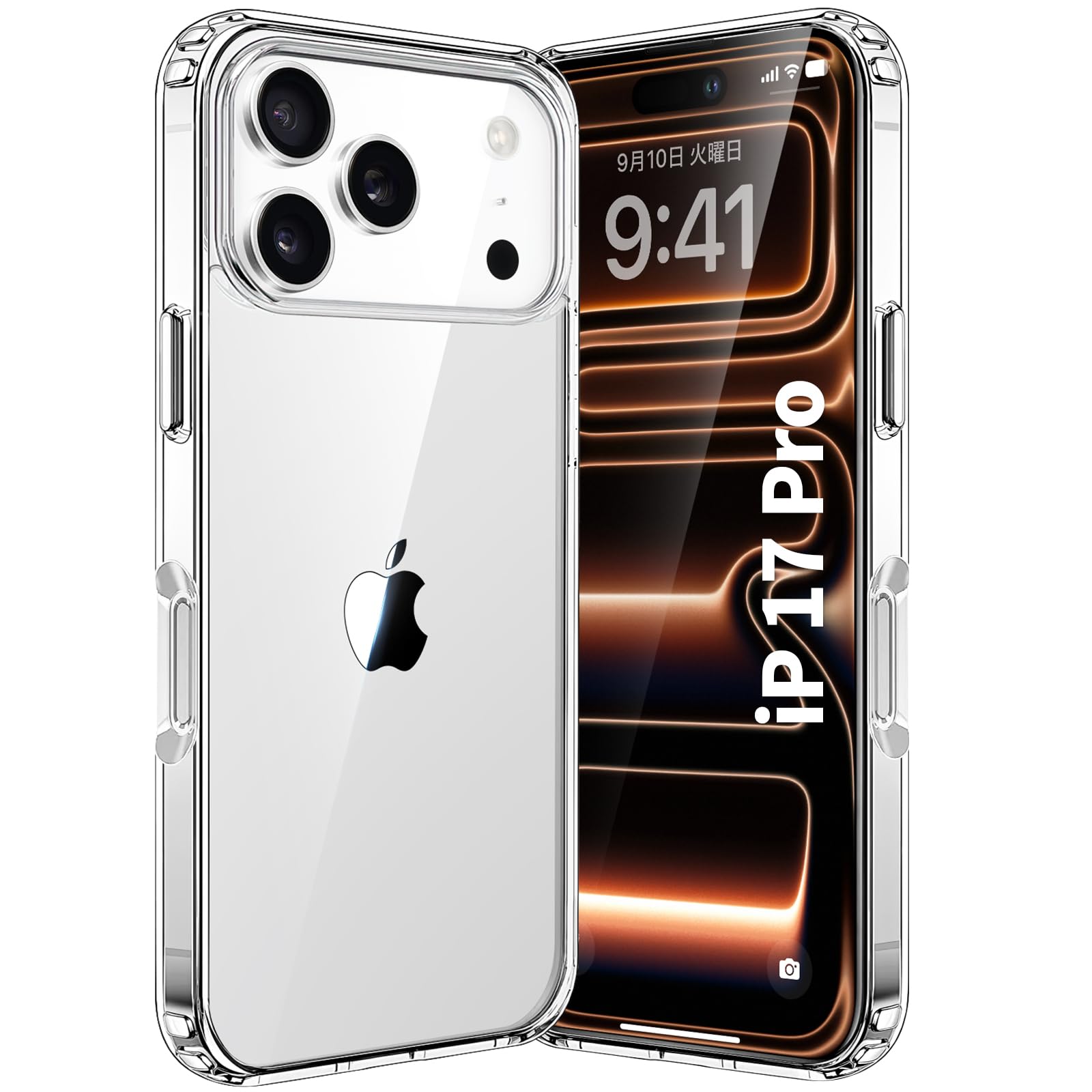 Amazon.co.jp: Xeokone 対応 iPhone 17 Pro ケース【耐衝撃・米
