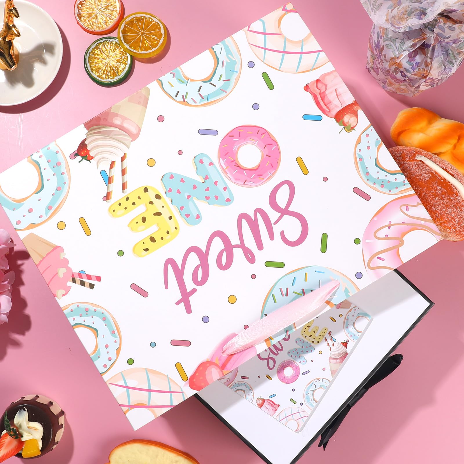 Wayyogh Sweet One Gift Bag 1st Birthday Wrap Bag Girls