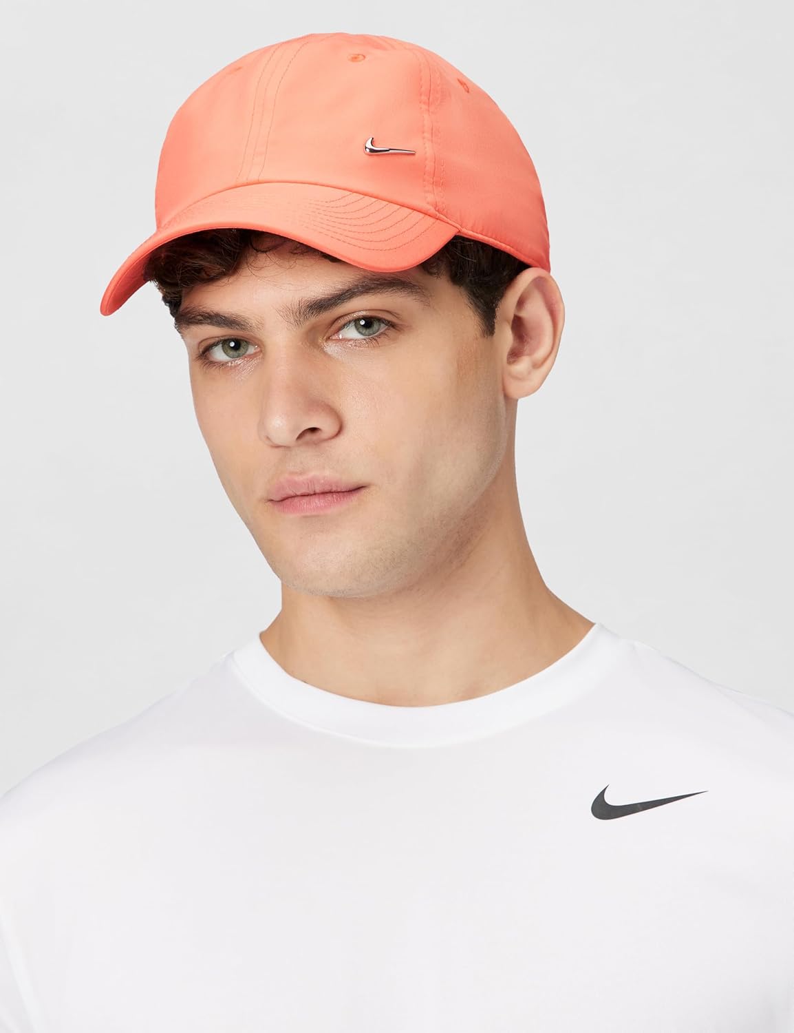 Nike Men's Dri-fit Club Unstructured Metal Swoosh Cap