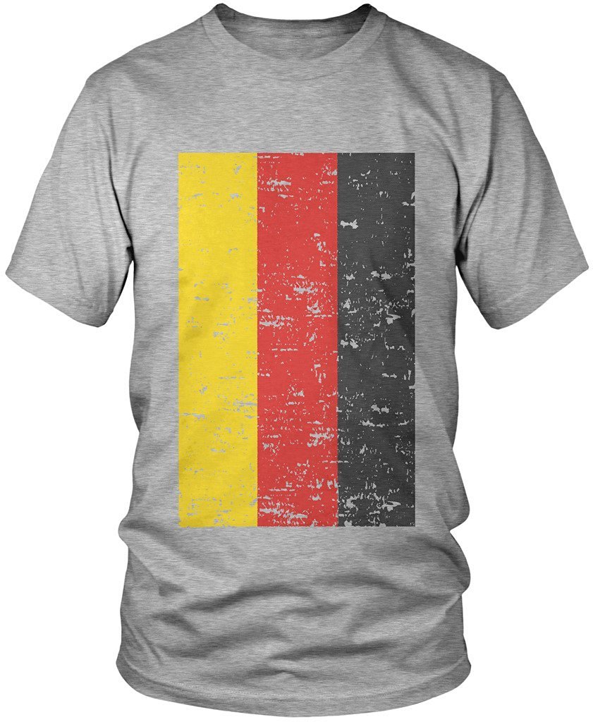 AmdescoDeutschland Germany Flag, Faded Vintage German Flag Men's T-Shirt