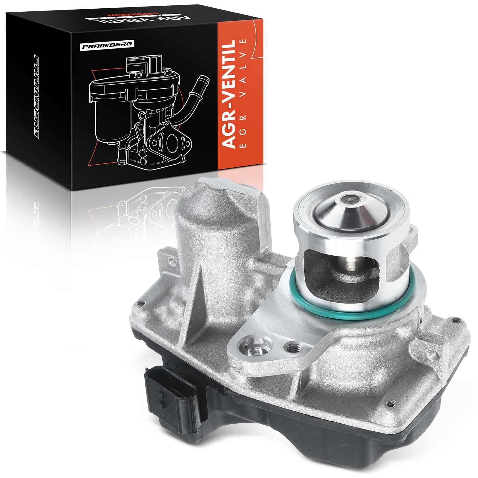 Frankberg Valvola EGR a 5 Poli 147109816R | Compatibile con: Vivaro Box, M.e.g.a.n.e IV Grandtour K9A/M_, M.e.g.a.n.e III Coupé DZ0/1_, Classe C W205, Kadjar HA_ HL_