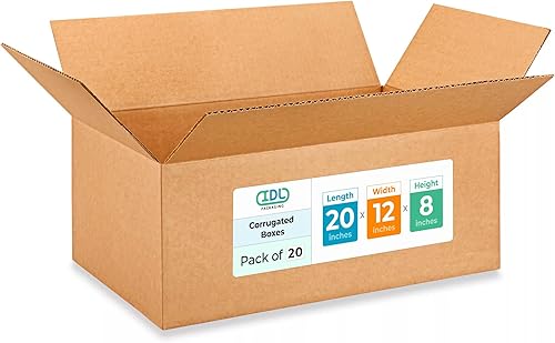 Miniatura 139 de Cajas para envío IDL Packaging - B-1266-5 de cartón corrugado, tamaño pequeño, de 12 pulgadas de largo x 6 pulgadas de ancho x 6 pulgadas de alto
