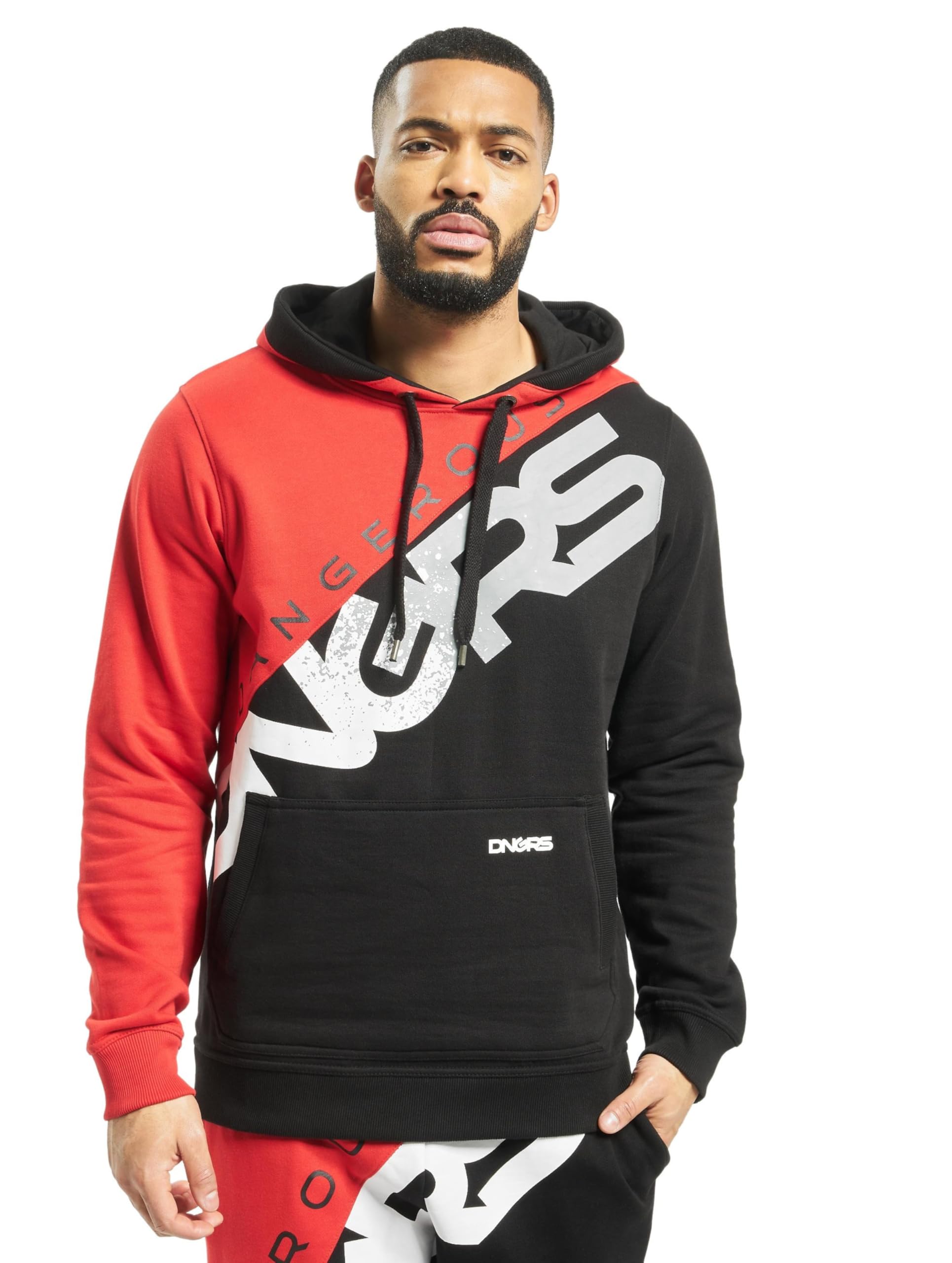 Dangerous DNGRS M?skie bluzy z kapturem Proteles czarne XL