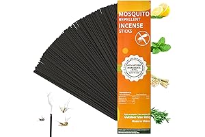 Mosquito Repellent Sticks | Citronella Incense Cones for Bug Control