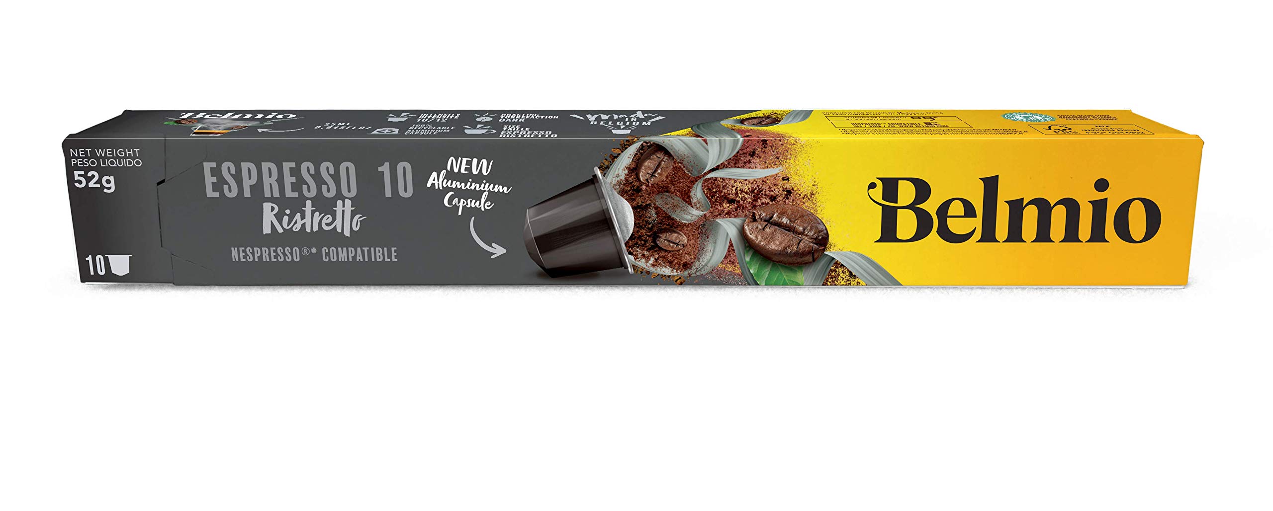 BelmioRistretto Coffee Capsules Compatible With Nespresso OriginalLine Machines