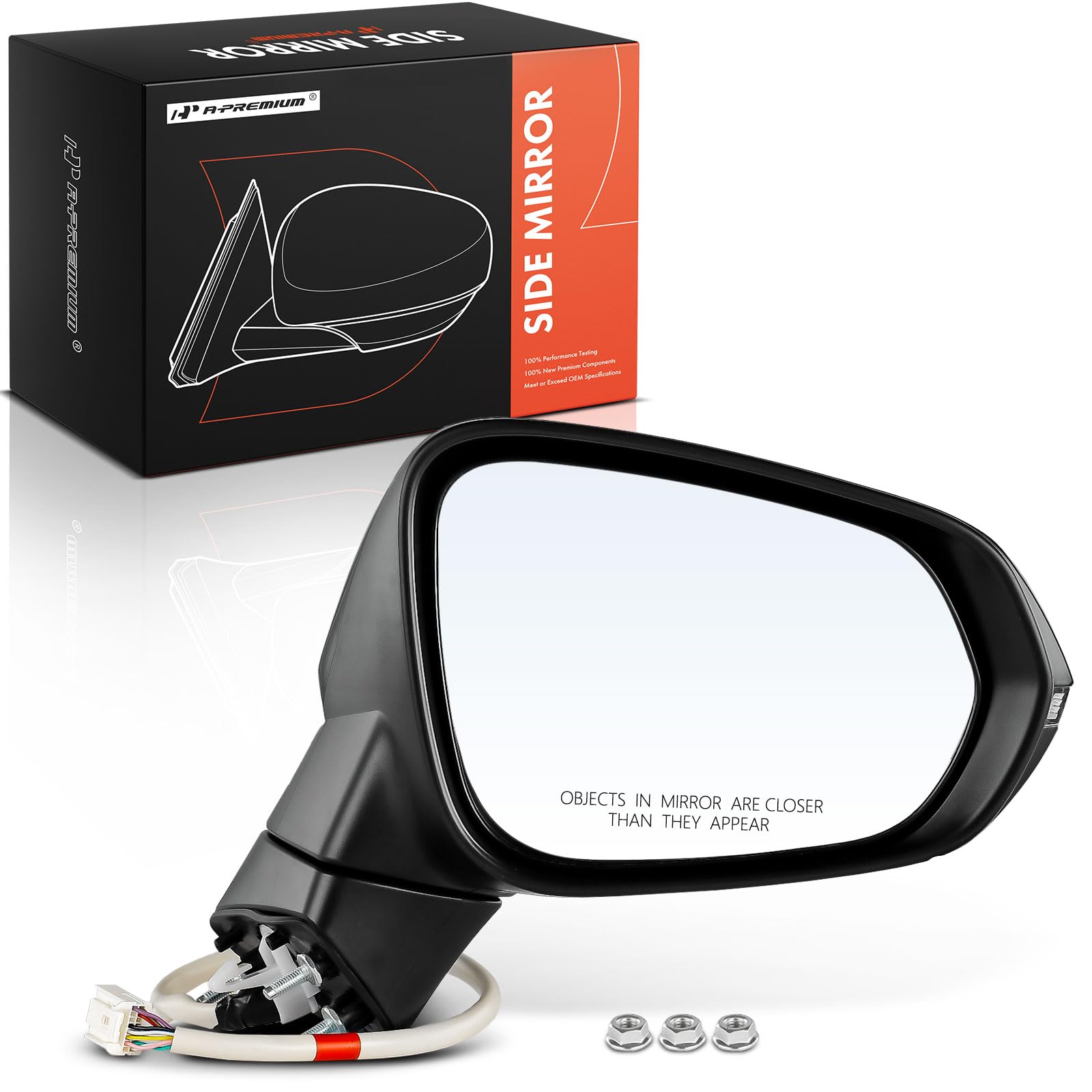 yanyo Amazon.com: A-Premium Passenger Side Power Door Mirror Compatible