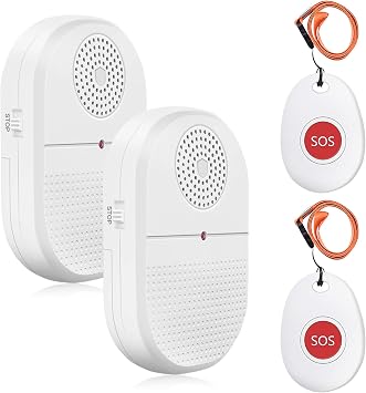ChunHee Wireless Caregiver Pager Call Button Vibration Nurse Alert System