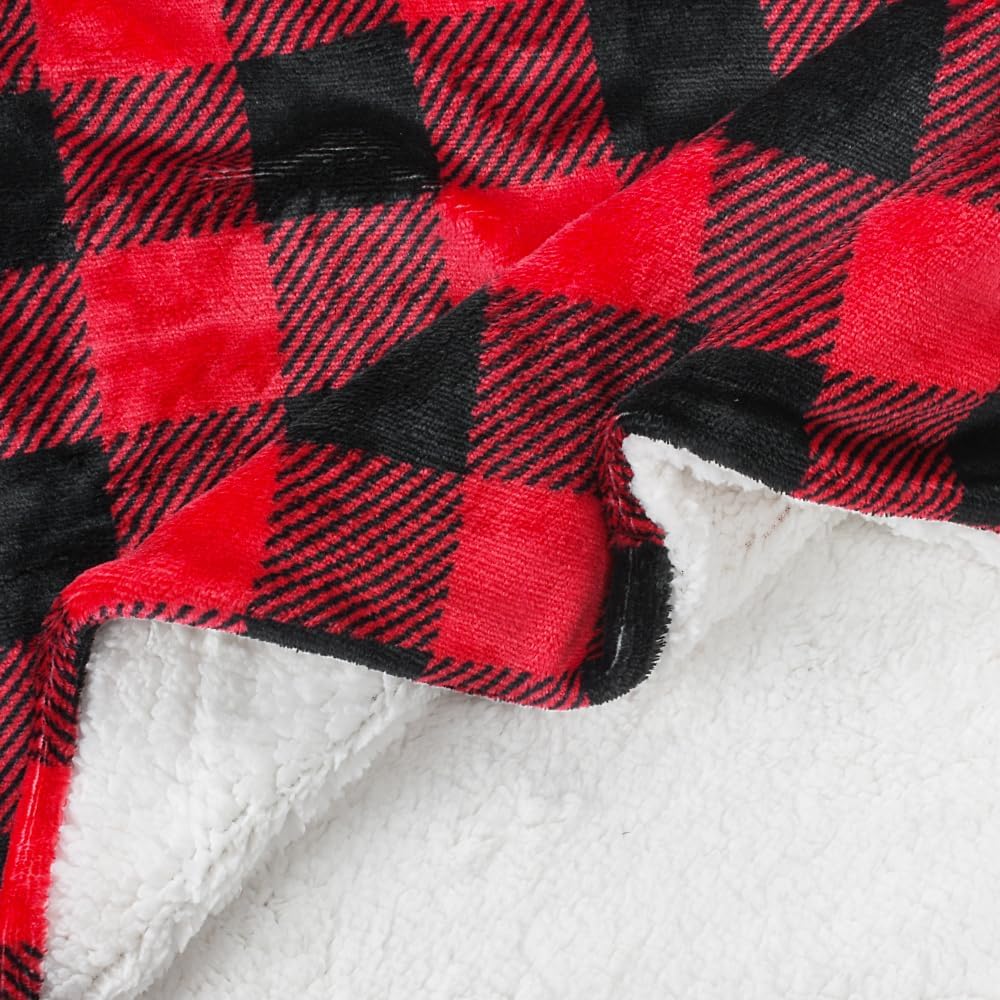 Catalonia Sherpa Wearable Blanket with Sleeves Arms - Image 7